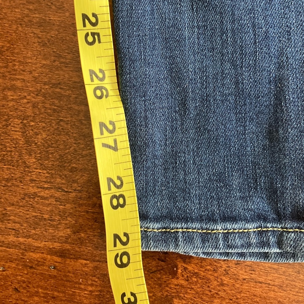 7 For All Mankind Skinny Jeans Sz 25 - Picture 3 of 7